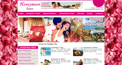 Desktop Screenshot of honeymoontours.net